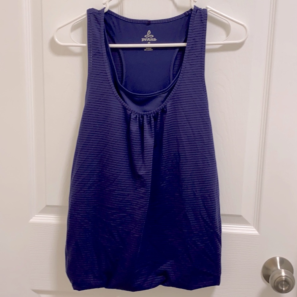 Dark plumb PrAna workout tank size Medium